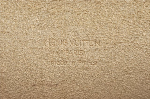 Authentic Louis Vuitton Monogram Pochette Florentine Pouch Clutch Bag LV J0075