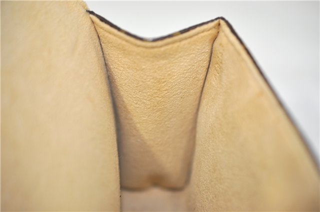 Authentic Louis Vuitton Monogram Pochette Florentine Pouch Clutch Bag LV J0075