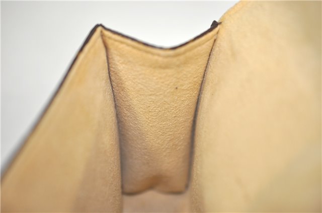 Authentic Louis Vuitton Monogram Pochette Florentine Pouch Clutch Bag LV J0075