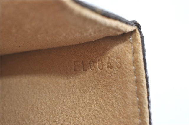 Authentic Louis Vuitton Monogram Pochette Florentine Pouch Clutch Bag LV J0075