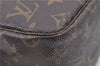 Auth Louis Vuitton Monogram Trousse Toilette 28 Clutch Hand Bag M47522 LV J0079