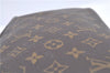 Auth Louis Vuitton Monogram Trousse Toilette 28 Clutch Hand Bag M47522 LV J0079