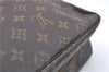 Auth Louis Vuitton Monogram Trousse Toilette 28 Clutch Hand Bag M47522 LV J0079