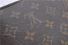 Auth Louis Vuitton Monogram Trousse Toilette 28 Clutch Hand Bag M47522 LV J0079