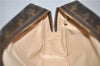 Auth Louis Vuitton Monogram Trousse Toilette 28 Clutch Hand Bag M47522 LV J0079