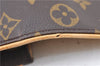 Authentic Louis Vuitton Monogram Pochette Twin PM Shoulder Bag M51854 LV J0081