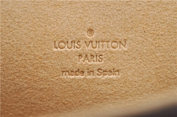 Authentic Louis Vuitton Monogram Pochette Twin PM Shoulder Bag M51854 LV J0081