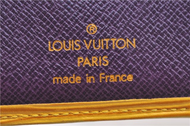 Authentic Louis Vuitton Epi Porte Billets Compact Wallet Yellow M63559 LV J0085