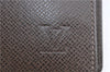 Authentic Louis Vuitton Taiga Agenda MM Day Planner Cover Brown R20432 LV J0086