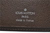 Authentic Louis Vuitton Taiga Agenda MM Day Planner Cover Brown R20432 LV J0086