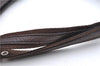 Authentic Christian Dior Trotter Shoulder Tote Bag Canvas Leather Brown J0090