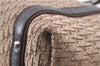 Authentic Christian Dior Trotter Shoulder Tote Bag Canvas Leather Brown J0090