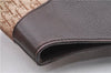 Authentic Christian Dior Trotter Shoulder Tote Bag Canvas Leather Brown J0090