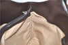 Authentic Christian Dior Trotter Shoulder Tote Bag Canvas Leather Brown J0090