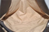 Authentic Christian Dior Trotter Shoulder Tote Bag Canvas Leather Brown J0090