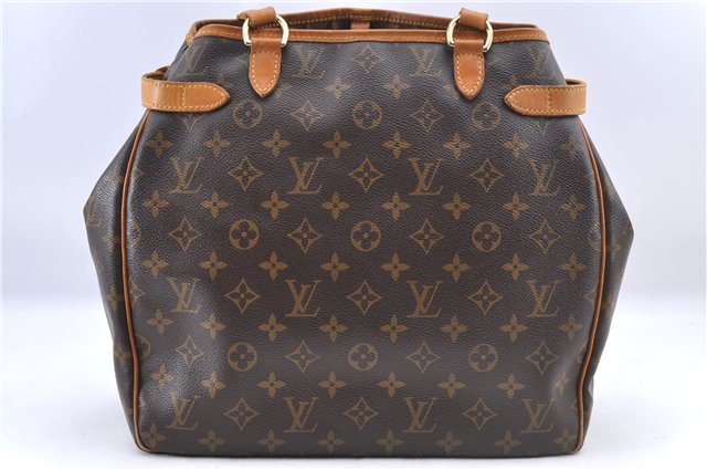 Authentic Louis Vuitton Monogram Batignolles Vertical Tote Bag M51153 LV J0097