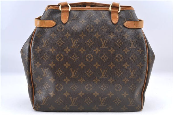 Authentic Louis Vuitton Monogram Batignolles Vertical Tote Bag M51153 LV J0097