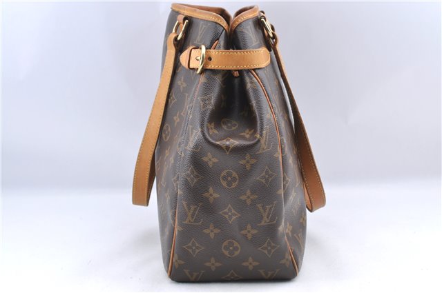 Authentic Louis Vuitton Monogram Batignolles Vertical Tote Bag M51153 LV J0097