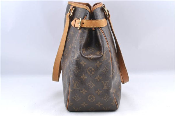 Authentic Louis Vuitton Monogram Batignolles Vertical Tote Bag M51153 LV J0097
