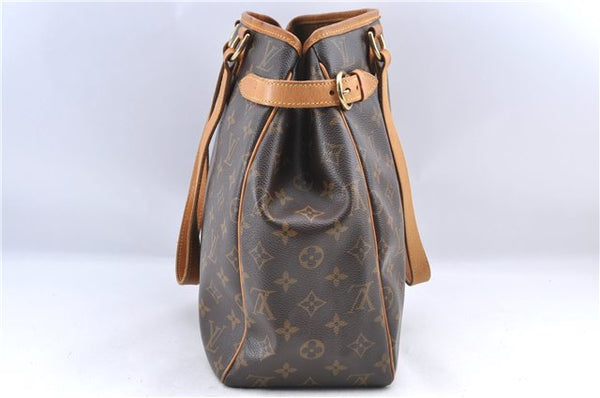 Authentic Louis Vuitton Monogram Batignolles Vertical Tote Bag M51153 LV J0097