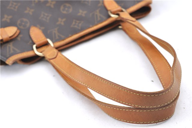 Authentic Louis Vuitton Monogram Batignolles Vertical Tote Bag M51153 LV J0097