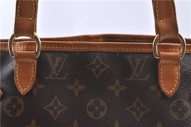 Authentic Louis Vuitton Monogram Batignolles Vertical Tote Bag M51153 LV J0097