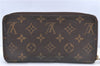 Authentic Louis Vuitton Monogram Zippy Wallet Long Purse M60017 LV J0106