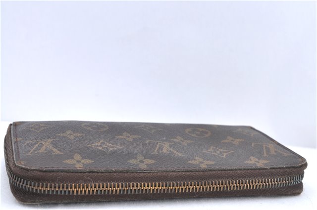 Authentic Louis Vuitton Monogram Zippy Wallet Long Purse M60017 LV J0106