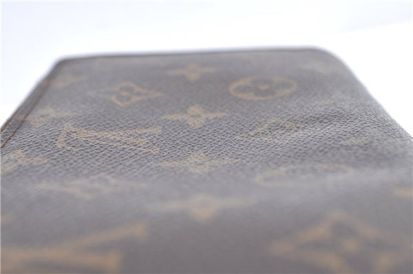 Authentic Louis Vuitton Monogram Zippy Wallet Long Purse M60017 LV J0106