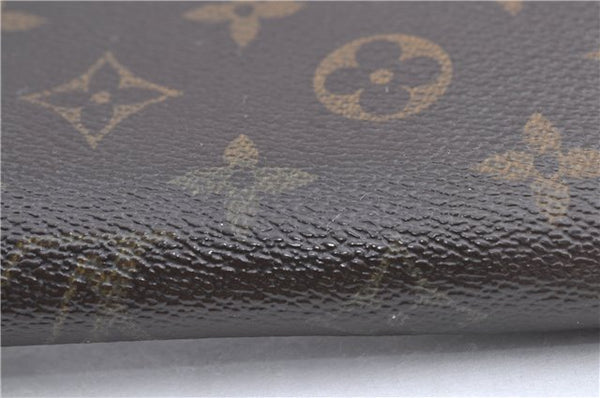 Authentic Louis Vuitton Monogram Zippy Wallet Long Purse M60017 LV J0106