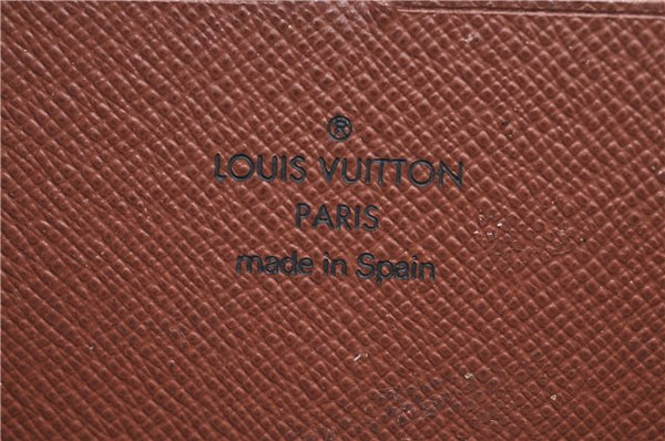 Authentic Louis Vuitton Monogram Zippy Wallet Long Purse M60017 LV J0106