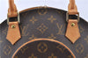Authentic Louis Vuitton Monogram Ellipse PM Hand Bag M51127 LV J0111