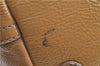 Authentic YVES SAINT LAURENT Easy Boston Hand Bag Enamel 208315 Beige J0112