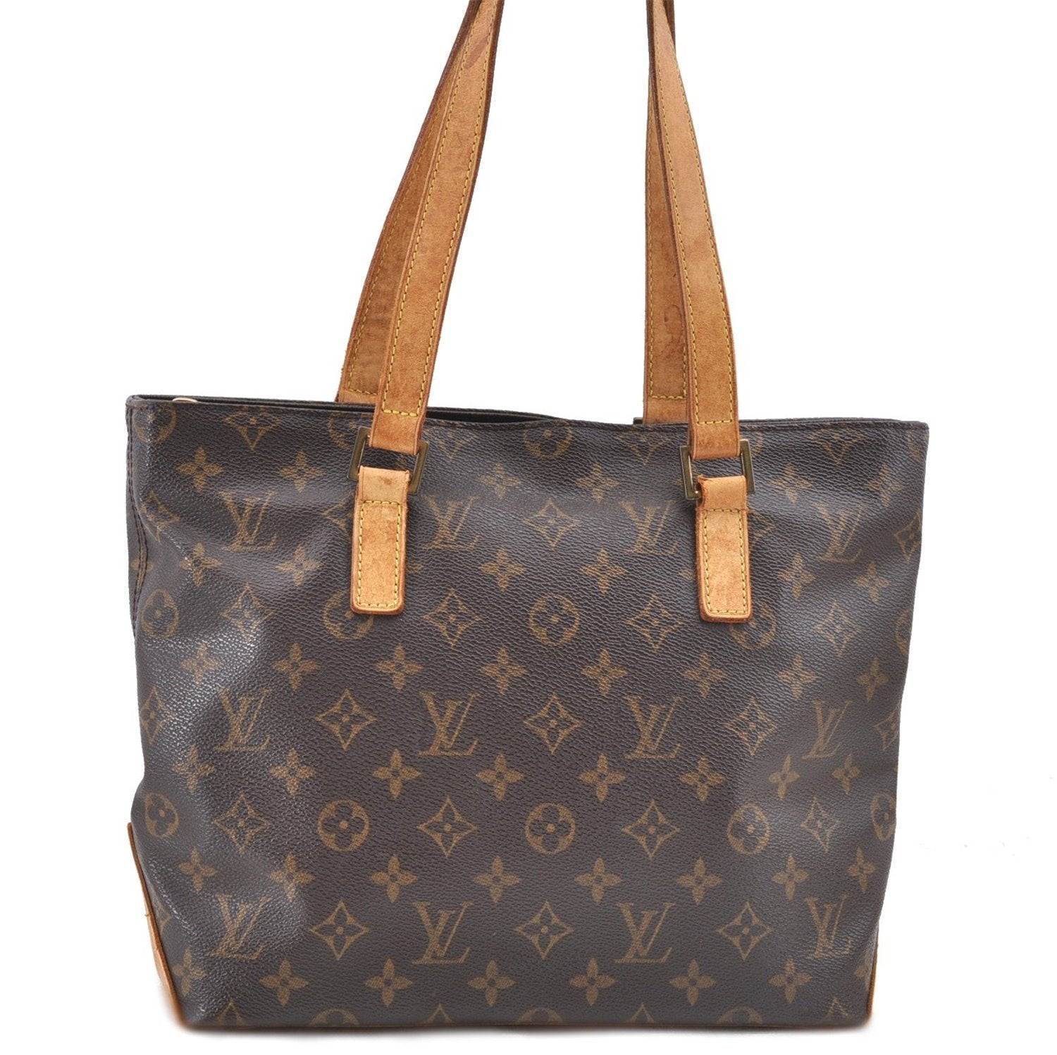 Authentic Louis Vuitton Monogram Cabas Piano Tote Bag M51148 LV J0120