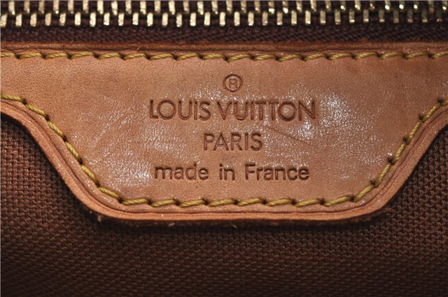 Authentic Louis Vuitton Monogram Cabas Piano Tote Bag M51148 LV J0120