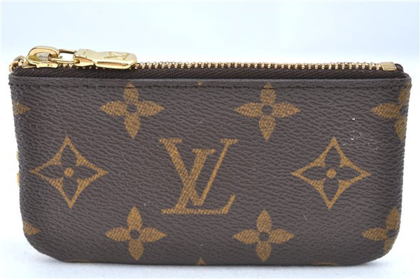 Authentic Louis Vuitton Monogram Pochette Cles Coin Case M62650 LV J0127