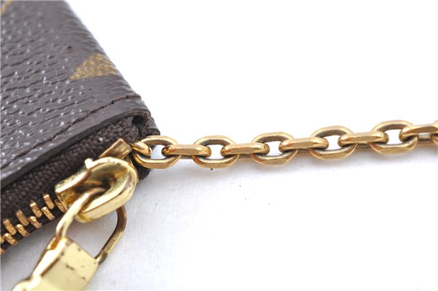 Authentic Louis Vuitton Monogram Pochette Cles Coin Case M62650 LV J0127