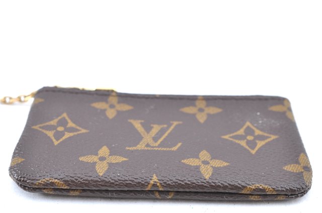 Authentic Louis Vuitton Monogram Pochette Cles Coin Case M62650 LV J0127