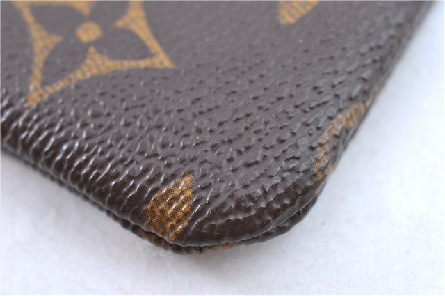 Authentic Louis Vuitton Monogram Pochette Cles Coin Case M62650 LV J0127