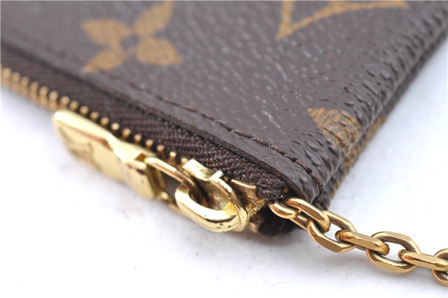 Authentic Louis Vuitton Monogram Pochette Cles Coin Case M62650 LV J0127