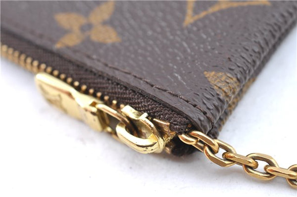 Authentic Louis Vuitton Monogram Pochette Cles Coin Case M62650 LV J0127