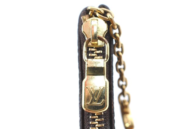 Authentic Louis Vuitton Monogram Pochette Cles Coin Case M62650 LV J0127