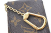 Authentic Louis Vuitton Monogram Pochette Cles Coin Case M62650 LV J0127