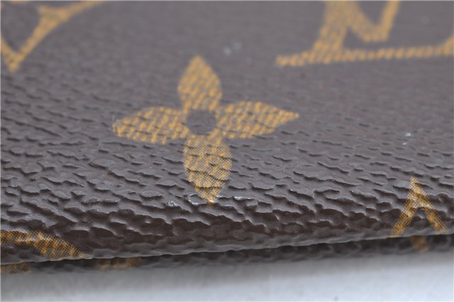 Authentic Louis Vuitton Monogram Pochette Cles Coin Case M62650 LV J0127