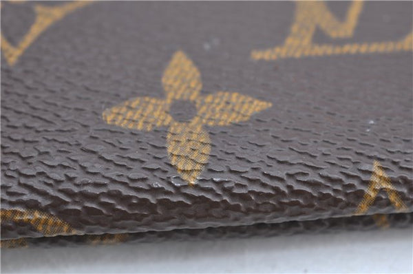 Authentic Louis Vuitton Monogram Pochette Cles Coin Case M62650 LV J0127