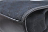 Auth GUCCI Jackie Shoulder Hand Bag Purse GG Canvas Leather 0021067 Black J0130