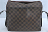 Authentic Louis Vuitton Damier Naviglio Shoulder Cross Body Bag N45255 LV J0135