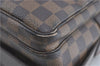 Authentic Louis Vuitton Damier Naviglio Shoulder Cross Body Bag N45255 LV J0135