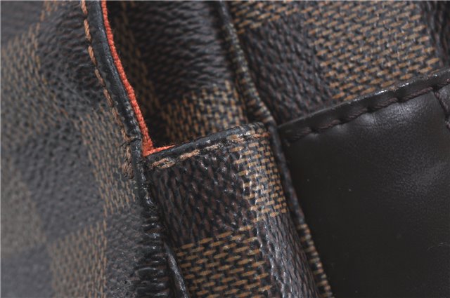 Authentic Louis Vuitton Damier Naviglio Shoulder Cross Body Bag N45255 LV J0135