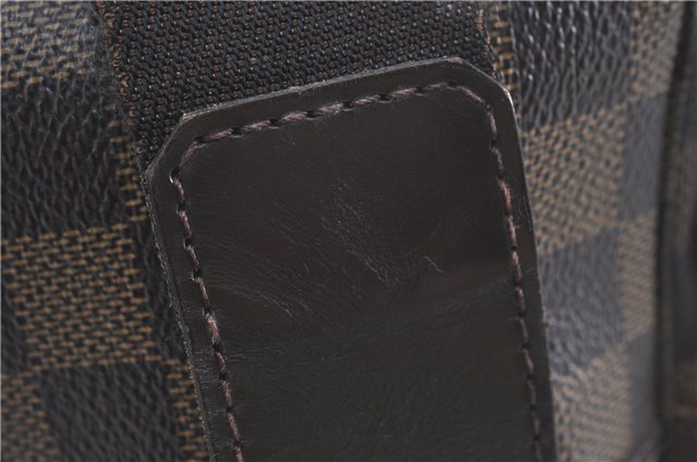 Authentic Louis Vuitton Damier Naviglio Shoulder Cross Body Bag N45255 LV J0135